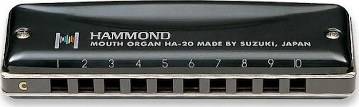 Suzuki HA-20-DB Hammond Promaster Harmonica Key of Db