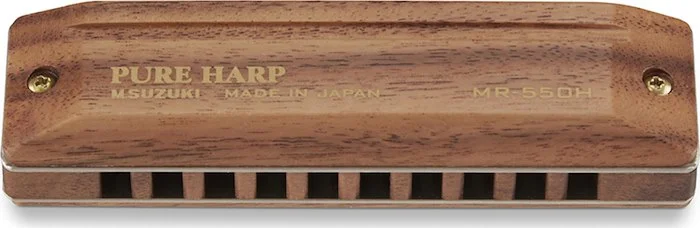 Suzuki MR-550-LF Pure Harp Harmonica Key of Low F