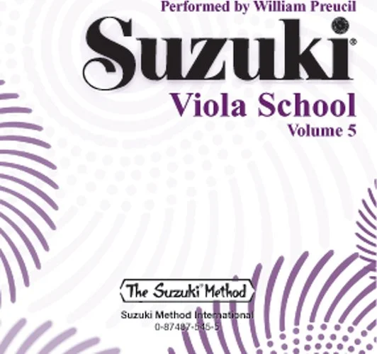 Suzuki Viola School, Volume 5: International Edition