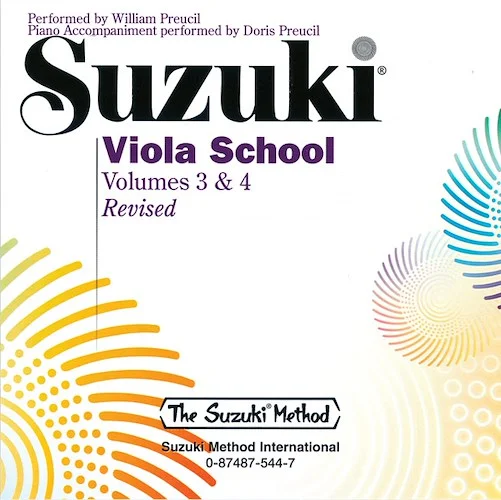 Suzuki Viola School, Volumes 3 & 4: International Edition