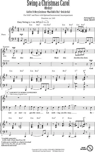 Swing A Christmas Carol (Medley) - (Medley)