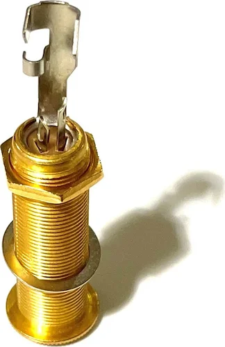 Switchcraft® 152B Stereo Long Threaded Jack<br>Gold, Single Item