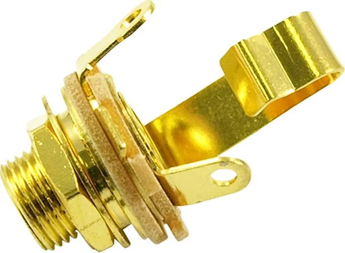 Switchcraft 2 Conductor Open Circuit Mono 1/4in. Output Jack #11 Gold Pack Of 100