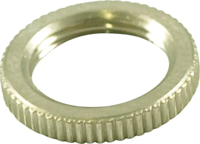 Switchcraft Knurled Nut For Toggle Switches Nickel