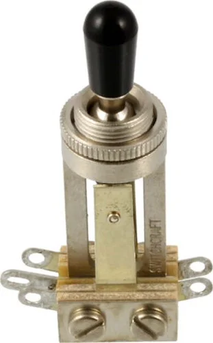 Switchcraft® Straight Toggle Switch<br>No finish, Single Item