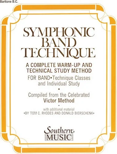 Symphonic Band Technique (S.B.T.) - Baritone B.C.