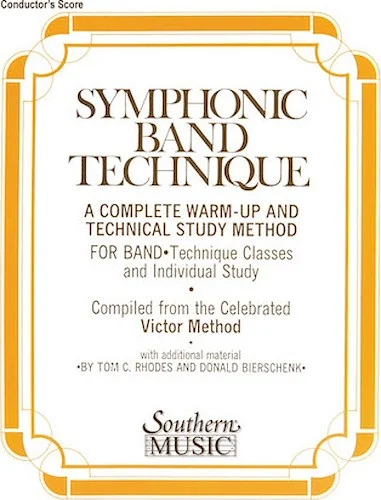 Symphonic Band Technique (S.B.T.) - Conductor