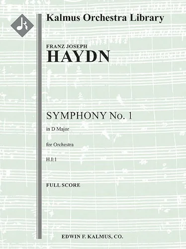 Symphony No. 1 in D, H.I:1<br>