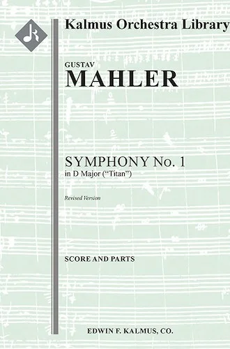Symphony No. 1 in D "Titan" (revised version)