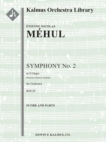 Symphony No. 2 in D, IEM 20<br>