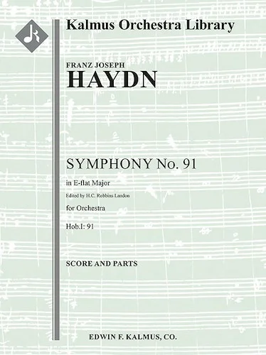 Symphony No. 91 in E-flat, Hob.I: 91<br>