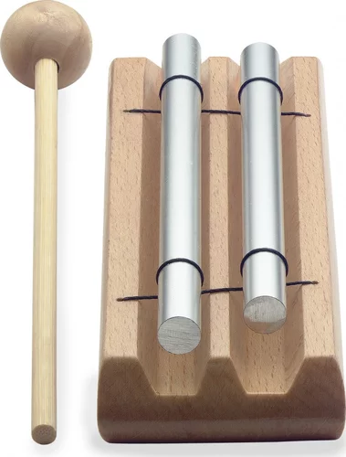 Table chime, two notes (C - E), with mallet