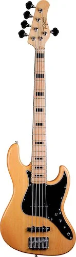 Tagima Classsical Series TJB 5 String Jazz Bass in Natural with Light Fretboard