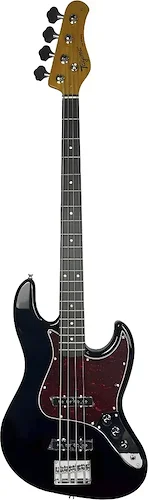 Tagima TW 73 Series 4 String Bass in Black, Dark Fretboard and Tortoise Pickguard