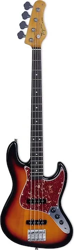 Tagima TW 73 Series 4 String Fretless Bass in Sunburst