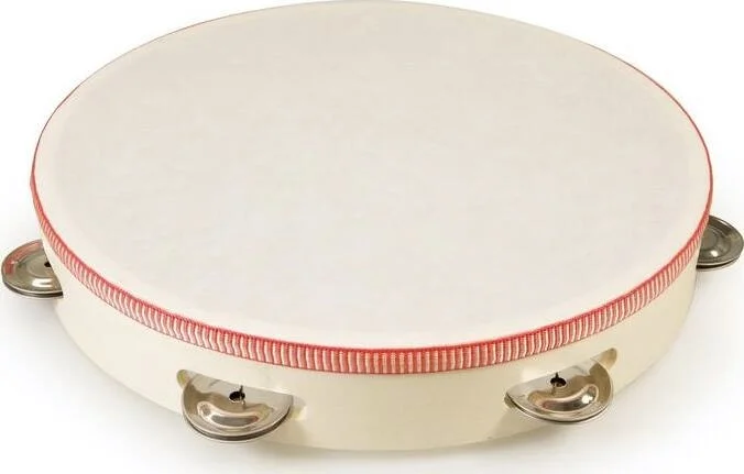 Tambourine,10`Sngl W/Hd TX2002