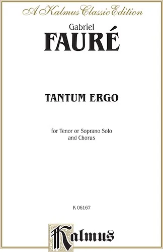 Tantum Ergo