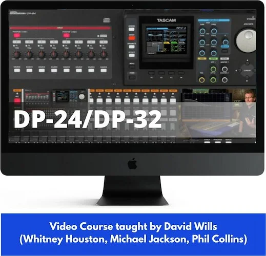 Tascam DP24/DP32 Video Training Course (Download) <br>
