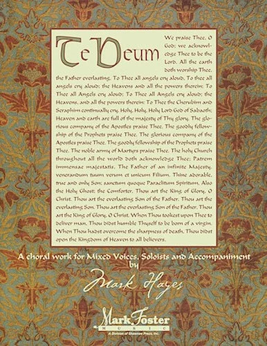 Te Deum - From the Book of Common Prayer, Protestant Episcopal Church in USA