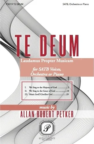 Te Deum - Laudamus Propter Musicam