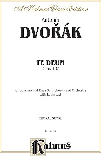 Te Deum, Opus 103