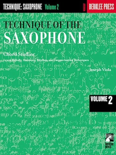 Technique of the Saxophone - Volume 2 - Chord Studies