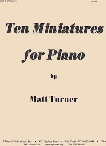 Ten Miniatures for Piano