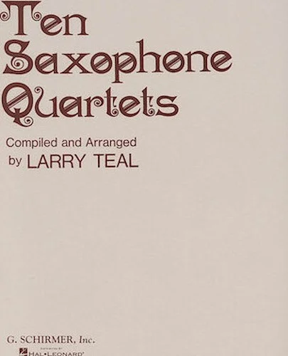 Ten Saxophone Quartets