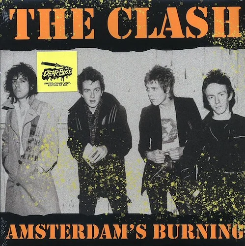 The Clash - Amsterdam's Burning: Jaap Edenhall, Amsterdam, May 10th 1981 (ltd. 300 copies made) (colored vinyl)