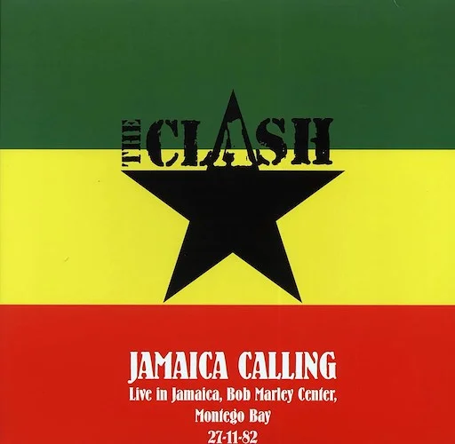 The Clash - Jamaica Calling: Live In Jamaica, Bob Marley Center, Montego Bay 27-11-82 (yellow vinyl)