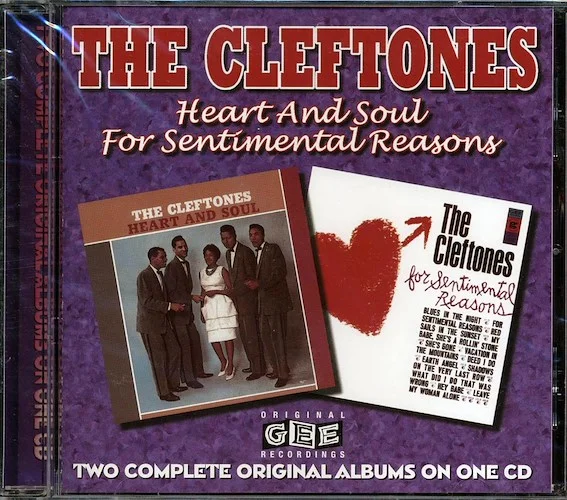 The Cleftones - Heart And Soul + For Sentimental Reasons (2 albums on 1 CD) (24 tracks)