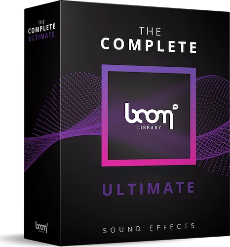 The Complete BOOM Ultimate (Download) <br>This is the ultimate collection for professional and high quality sound design