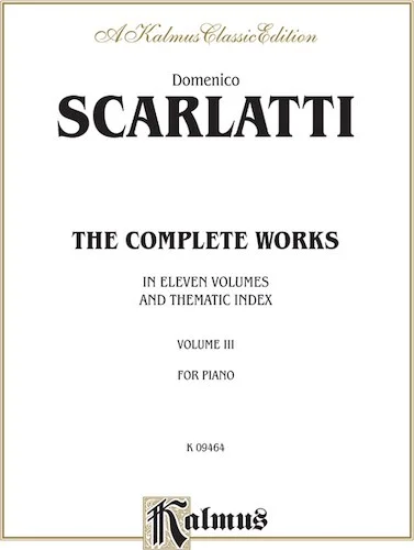 The Complete Works, Volume III