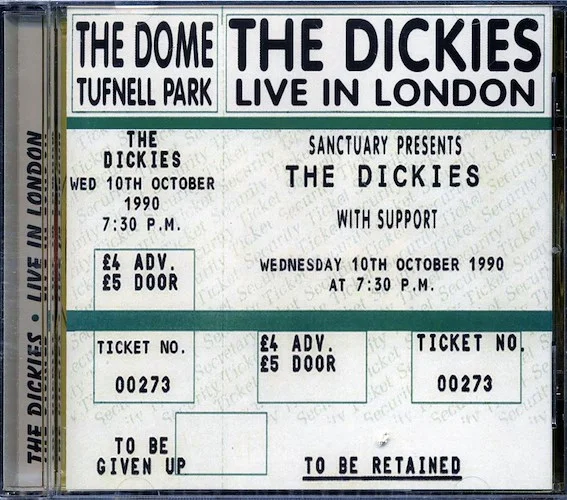 The Dickies - Live In London: Locked N Loaded