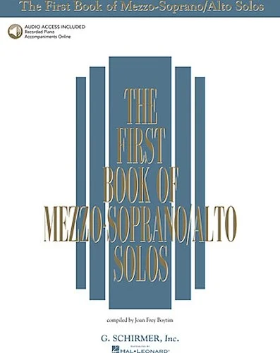 The First Book of Mezzo-Soprano/Alto Solos