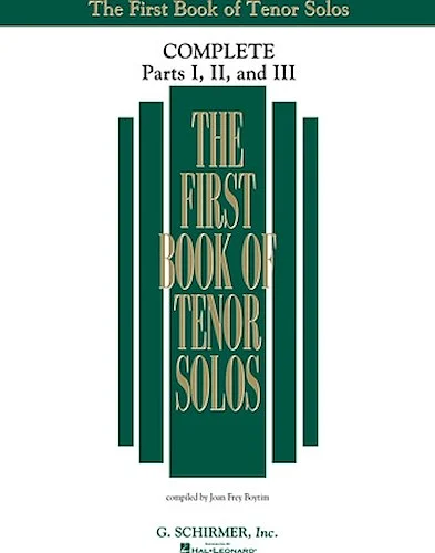 The First Book of Solos Complete - Parts I, II and III