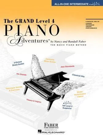 The Grand Level 4 - Piano Adventures  All-in-One
