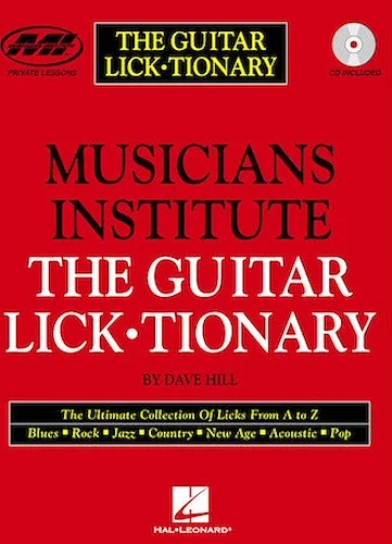 The Guitar Lick*tionary