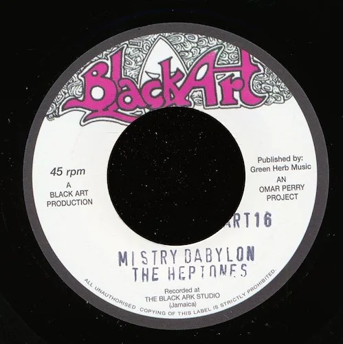 The Heptones - Mistry Babylon  /  The Upsetters - Mistry Dub (UK press)