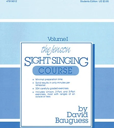 The Jenson Sight Singing Course (Vol. I)