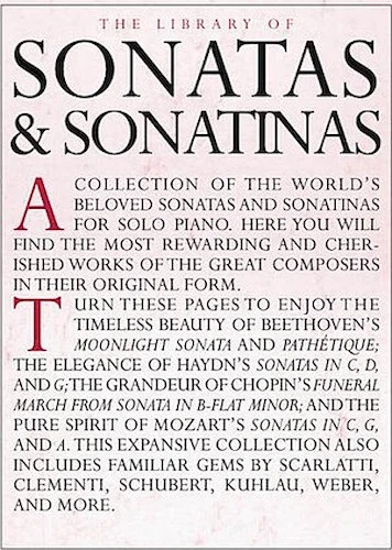The Library of Sonatas and Sonatinas