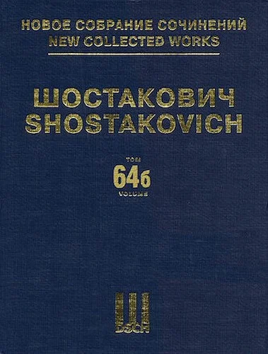 The Limpid Stream Op. 39 - New Collected Works of Dmitri Shostakovich - Volume 64B