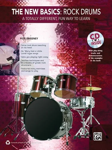 The New Basics: Rock Drums: A Totally Different, Fun Way to Learn