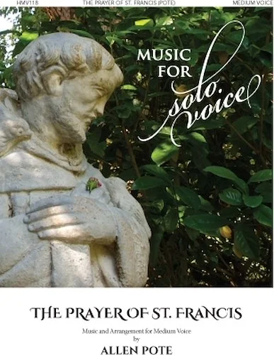 The Prayer of St. Francis - Music for Solo Voice Series