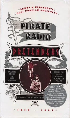 The Pretenders - Pirate Radio: 1979-2005 (tall casebound set) (81 tracks) (4xCD) (incl. DVD) (incl. 60-page booklet) (marked/ltd stock) (rema