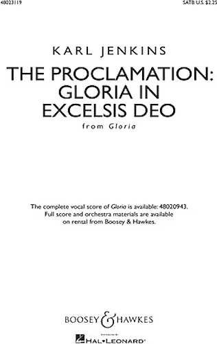 The Proclamation: Gloria in Excelsis Deo from Gloria