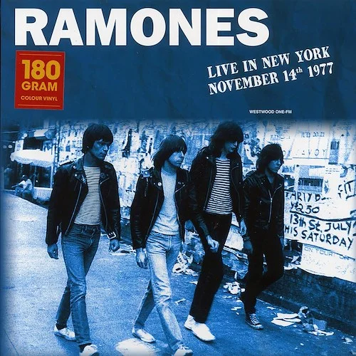The Ramones - Live In New York November 14th 1977 (180g) (orange vinyl)