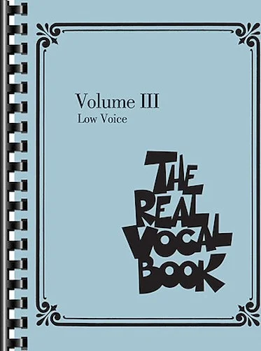 The Real Vocal Book - Volume III