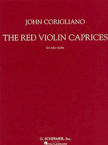 The Red Violin Caprices - for Solo Violin