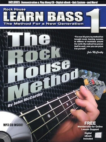 The Rock House Method: Learn Bass 1 - The Method for a New Generation